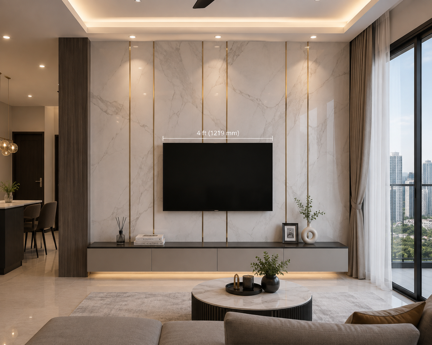 UV Marble Panel