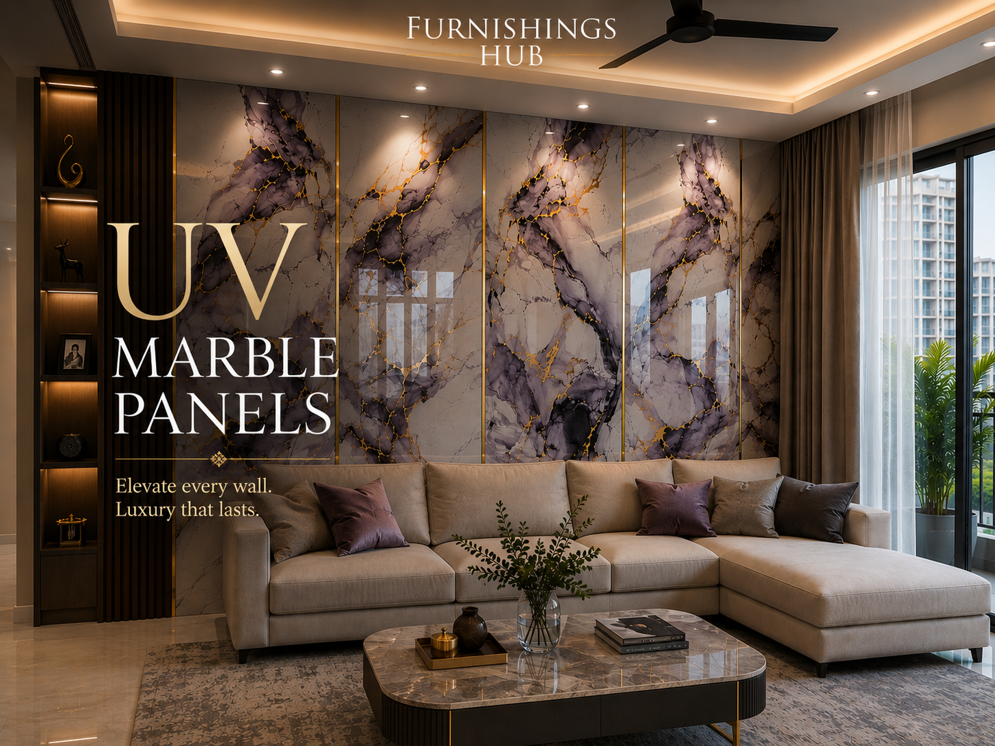 UV Marble Panel